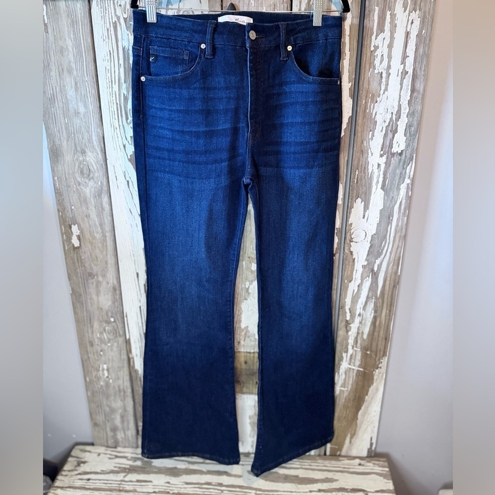 Kancan High Rise Flare Size 3 Style # KCFL20001D-PT